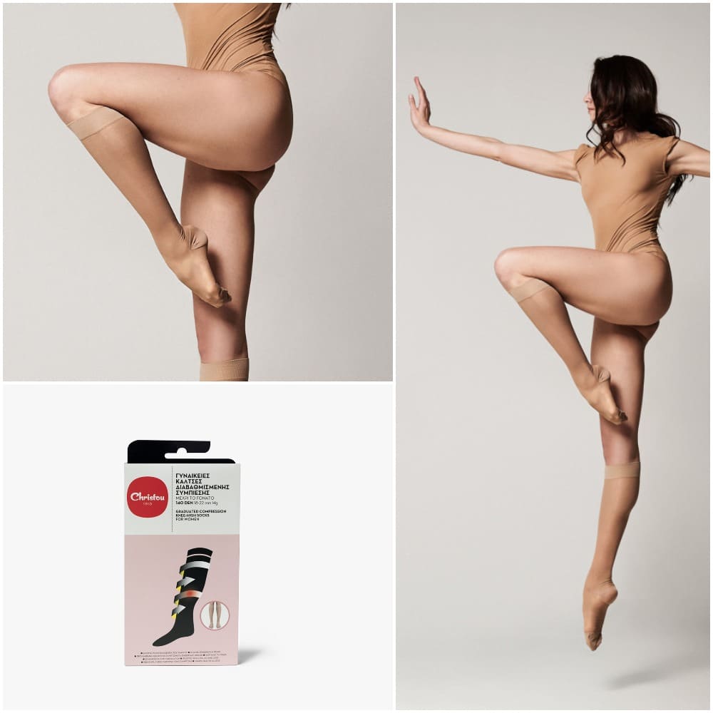 compression socks collage