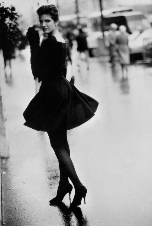 model black and white