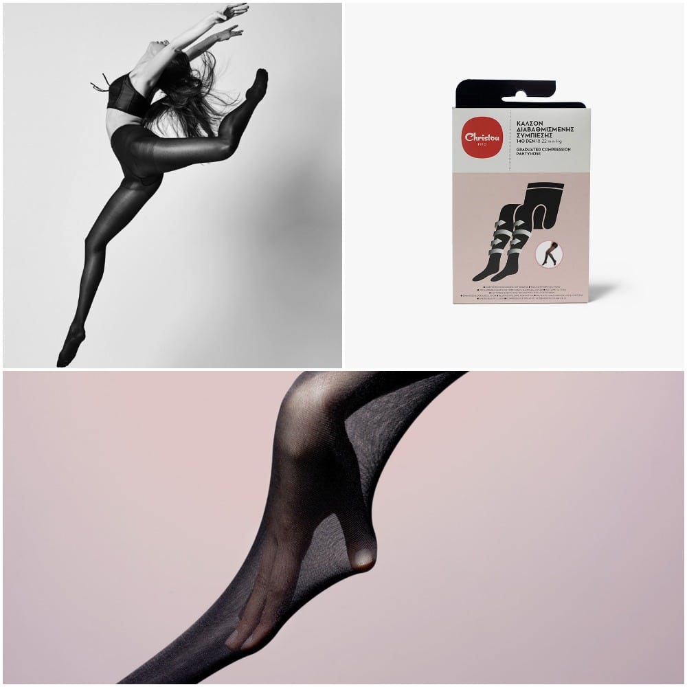 compression stockings collage