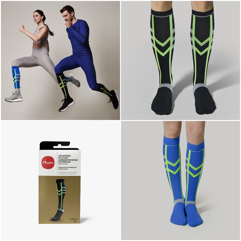 sports socks collage