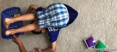 kid rolling over